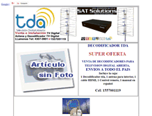 Tablet Screenshot of antenaparatv.com.ar